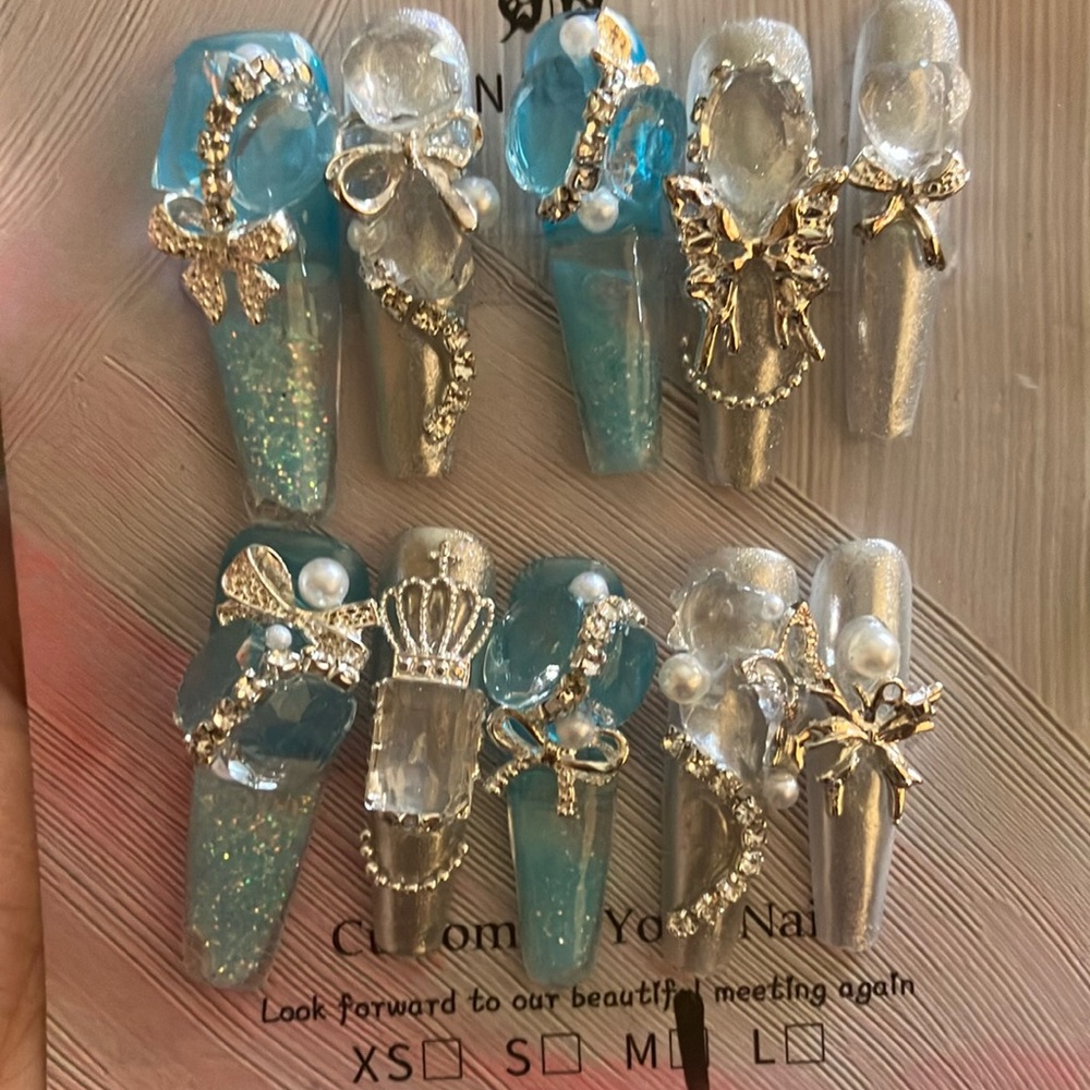 Custom Aquarium Nail Set